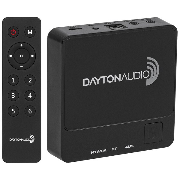 Main product image for Dayton Audio WBA51 Bluetooth and Network Audio Receiver with IR Remote300-598